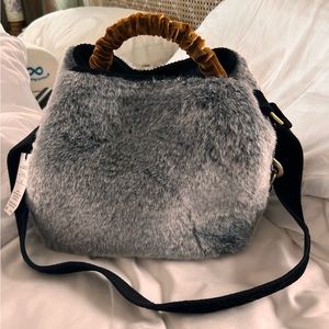 Mirta-Zermot faux fur handbag